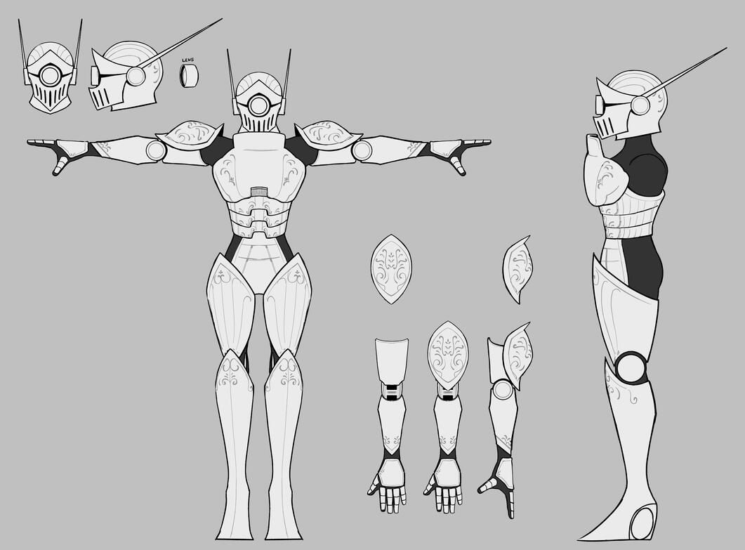 dungeon crawler enemy orthographics