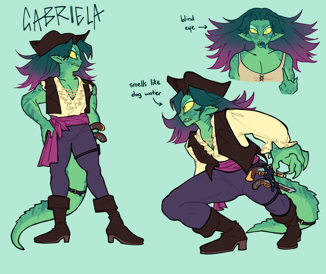 gabriela oc character sheet