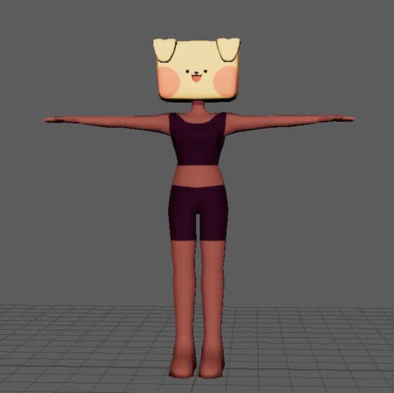 3d model of clover
