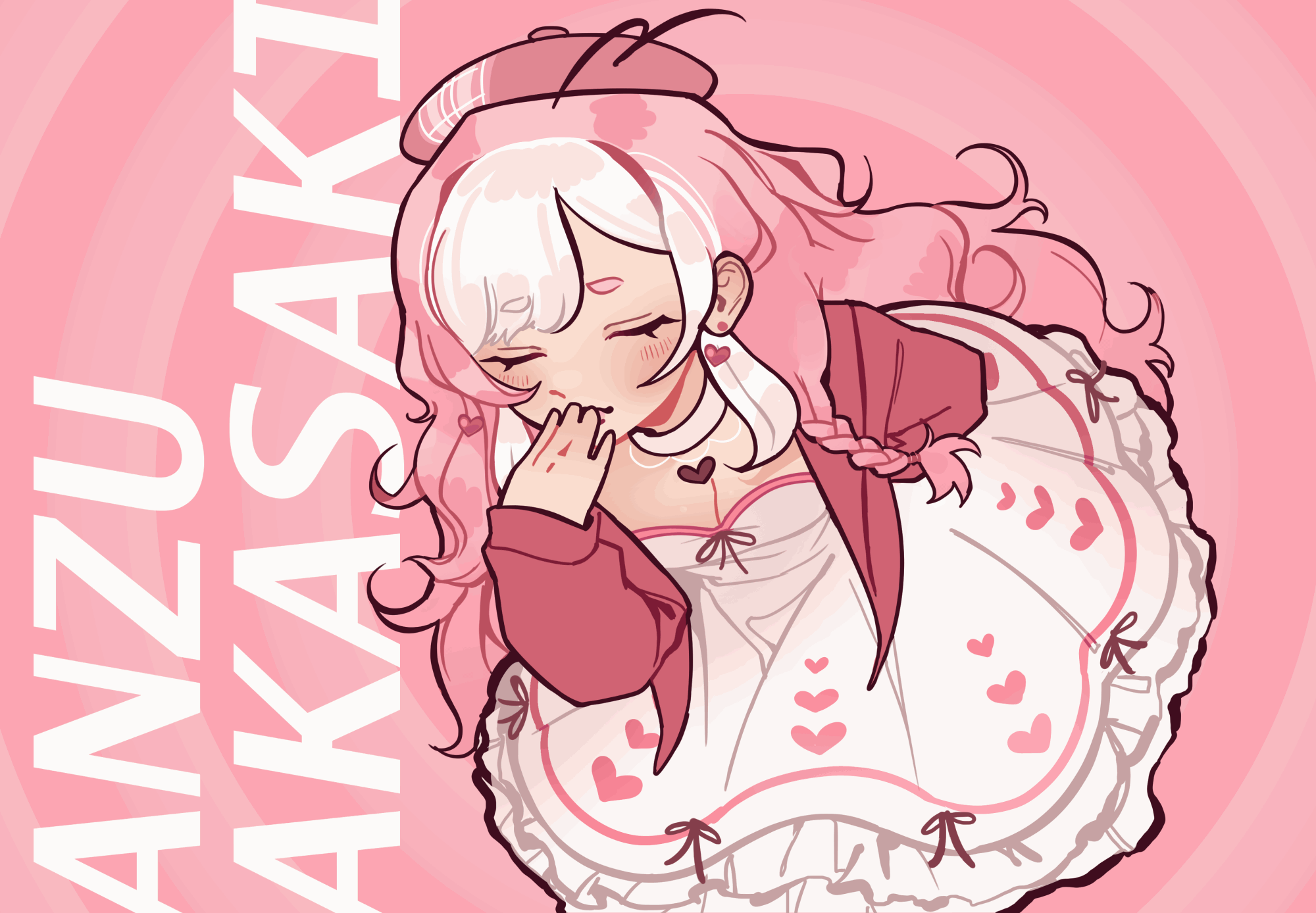 fan animation of xxri&#39;s oc Anzu Akasaki